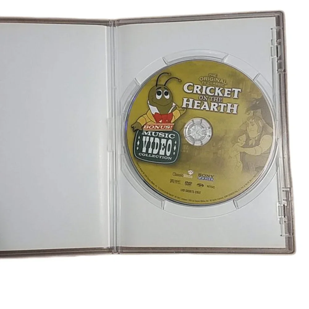Cricket On The Hearth Children's Classic Animated Movie DVD Disc Family Kids - Picture 3 of 3